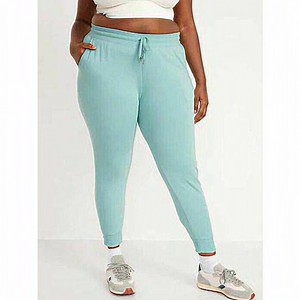 Old‎ Navy Women's Size 4X Mid-Rise Vintage Street Jogger Sweatpants Dusted Jade